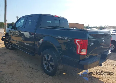 2015 Ford F-150 Xlt from USA, damaged, VIN 1FTEW1EG2FKE43828